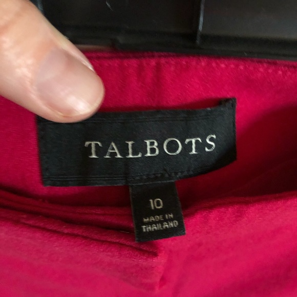 Talbots Hot Pink Wool Pants - Picture 7 of 10